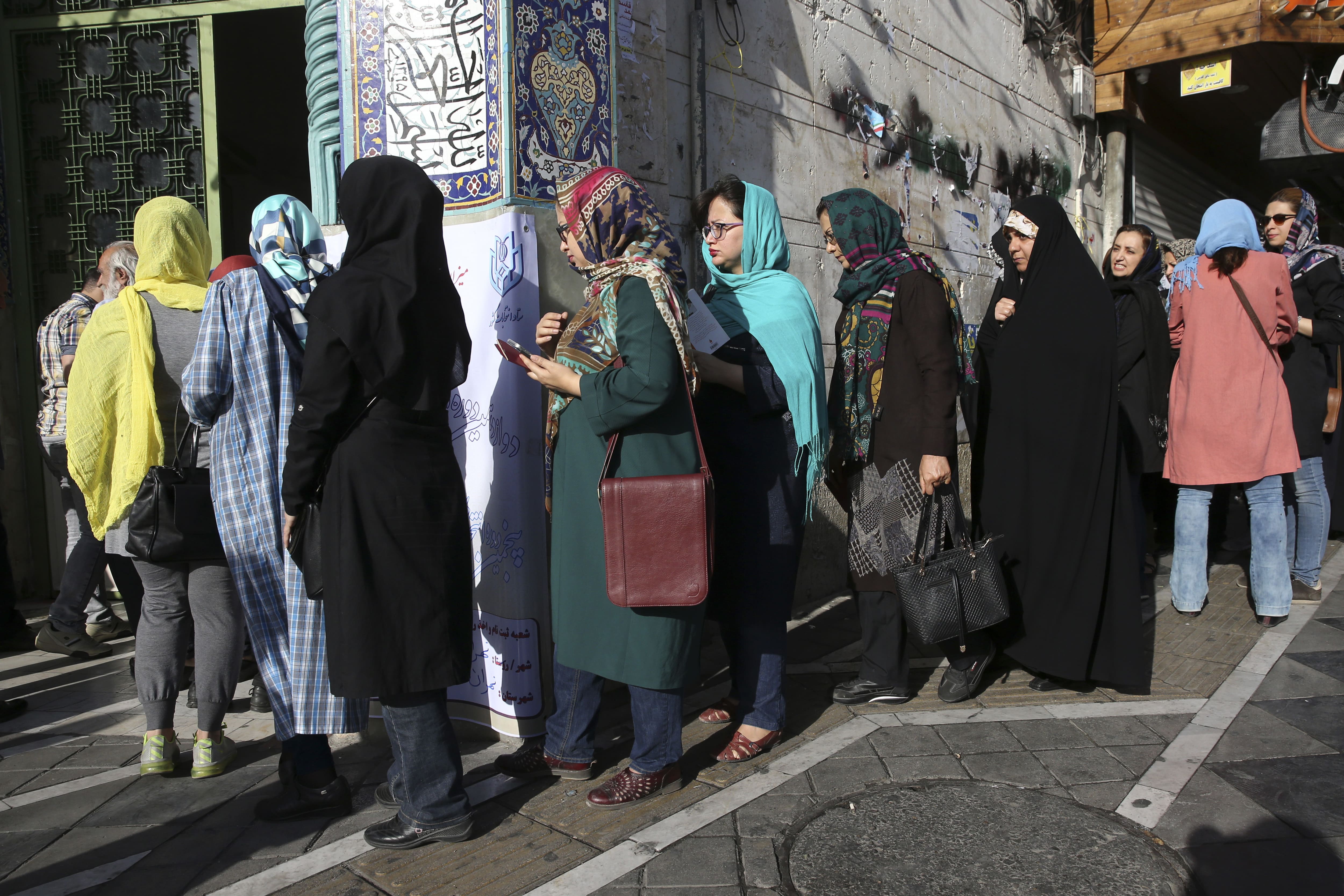 2017 Presidential Election in Iran. (Photo: AP)